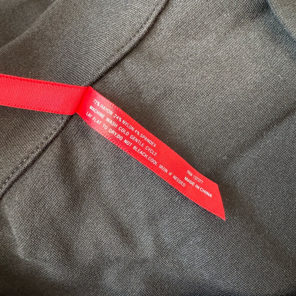 Ruby Ribbon Wrap Ponte Jacket - Picture 5 of 7